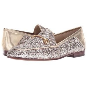 ✨NWT!✨ Sam Edelman loafers. Gold Glitter!